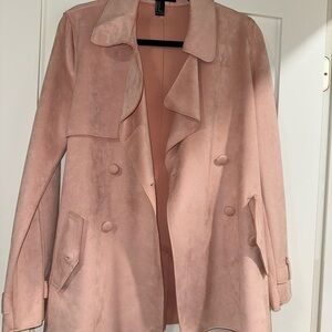 Forever 21 Blush Pink Trench Coat